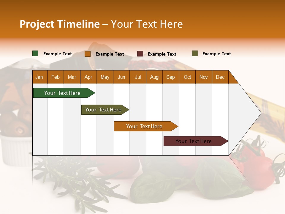 Italy Herb Ingredient PowerPoint Template