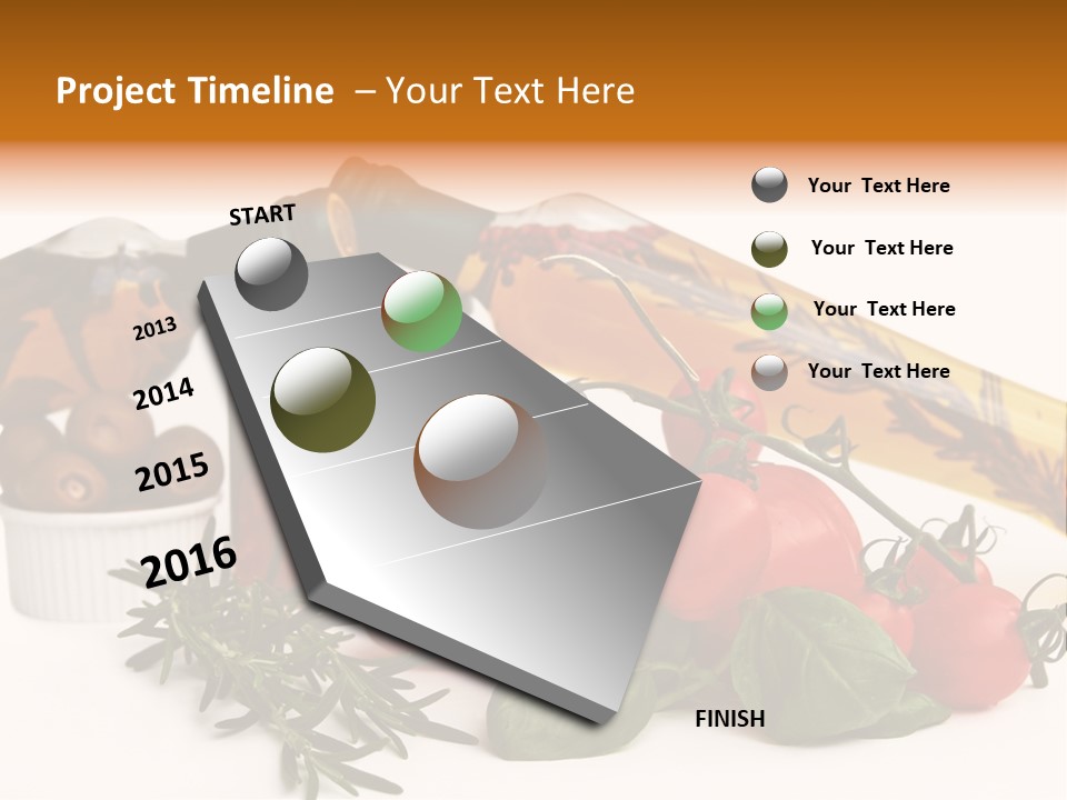 Italy Herb Ingredient PowerPoint Template