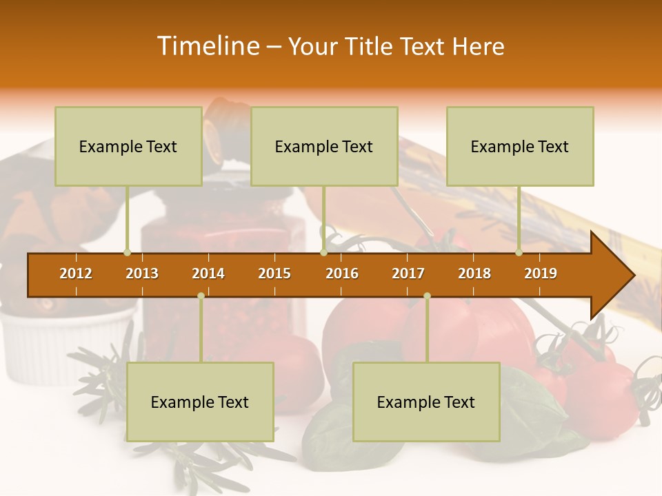 Italy Herb Ingredient PowerPoint Template