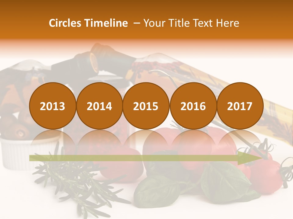 Italy Herb Ingredient PowerPoint Template