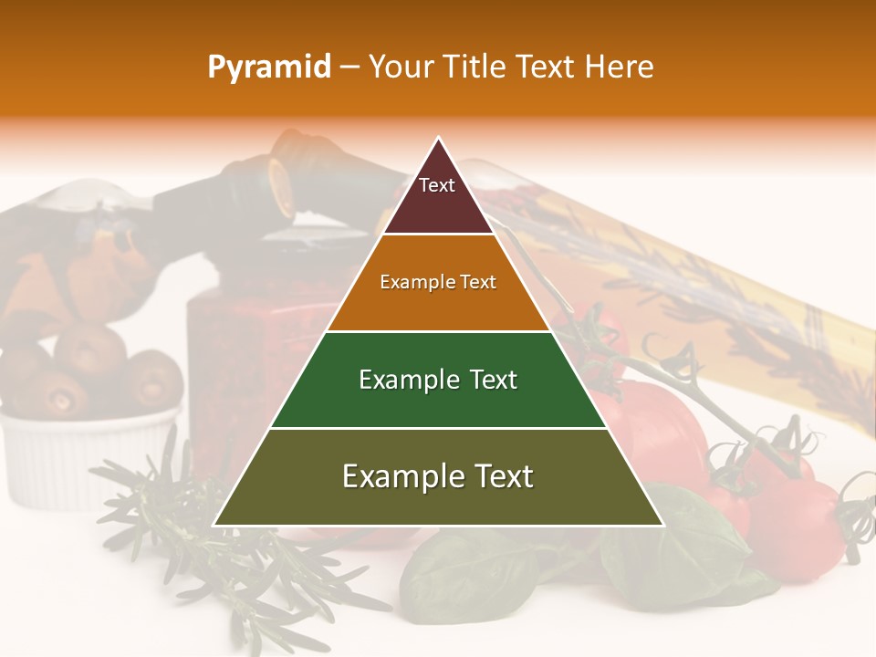 Italy Herb Ingredient PowerPoint Template