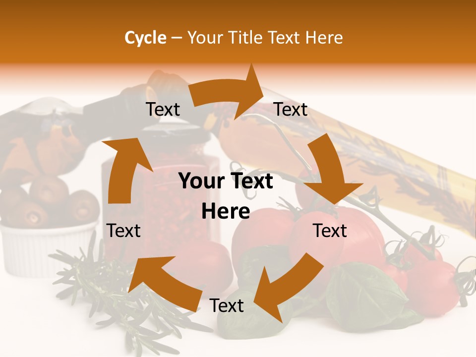 Italy Herb Ingredient PowerPoint Template