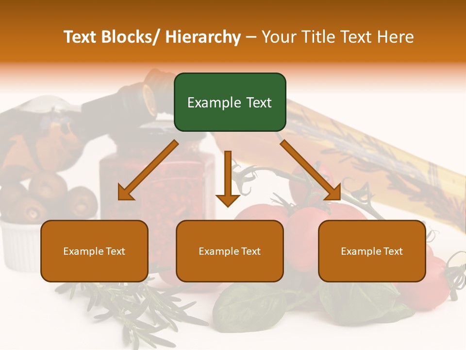 Italy Herb Ingredient PowerPoint Template