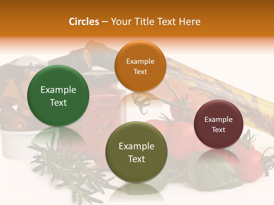 Italy Herb Ingredient PowerPoint Template