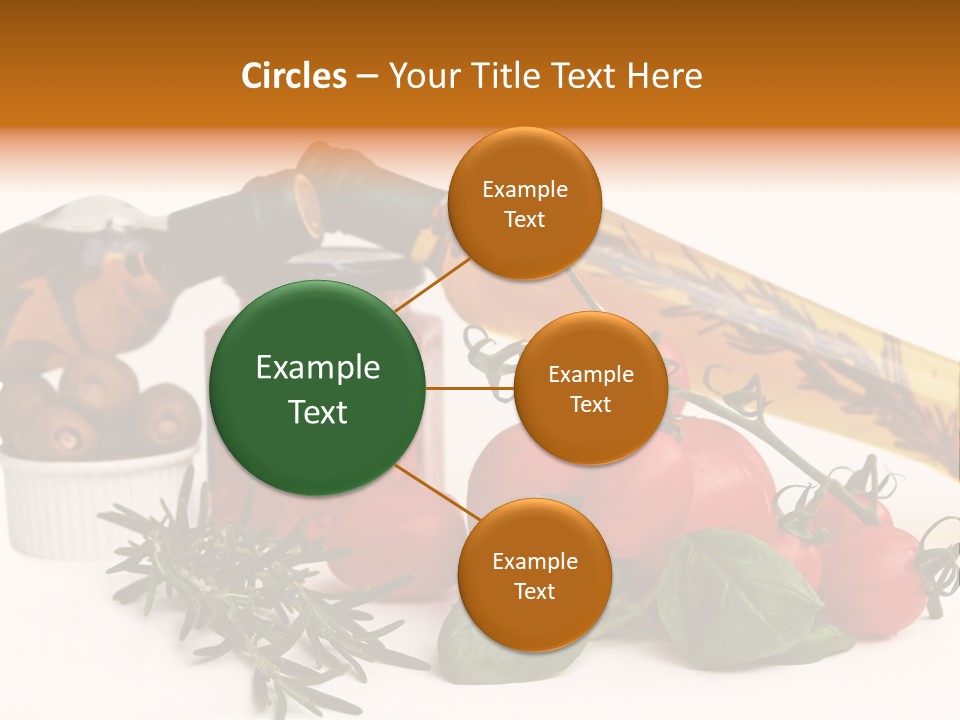 Italy Herb Ingredient PowerPoint Template