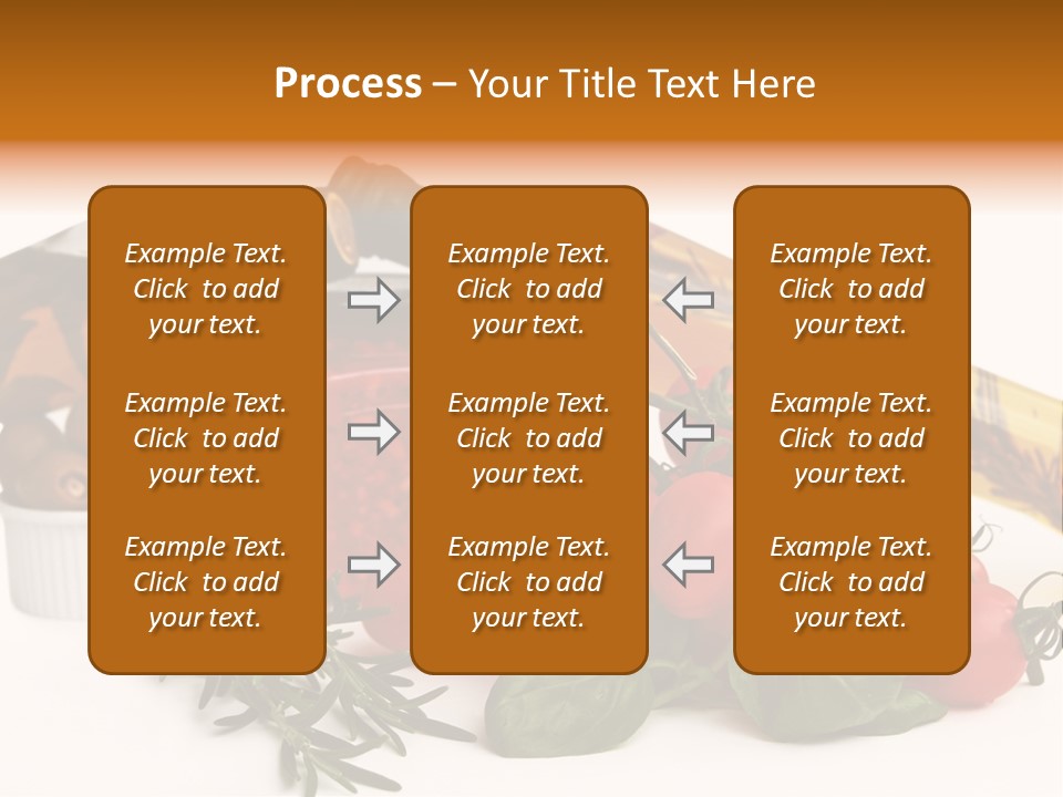 Italy Herb Ingredient PowerPoint Template