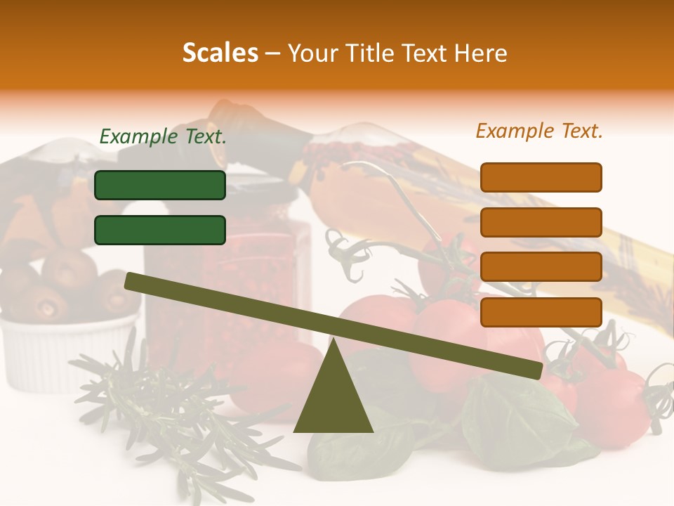 Italy Herb Ingredient PowerPoint Template