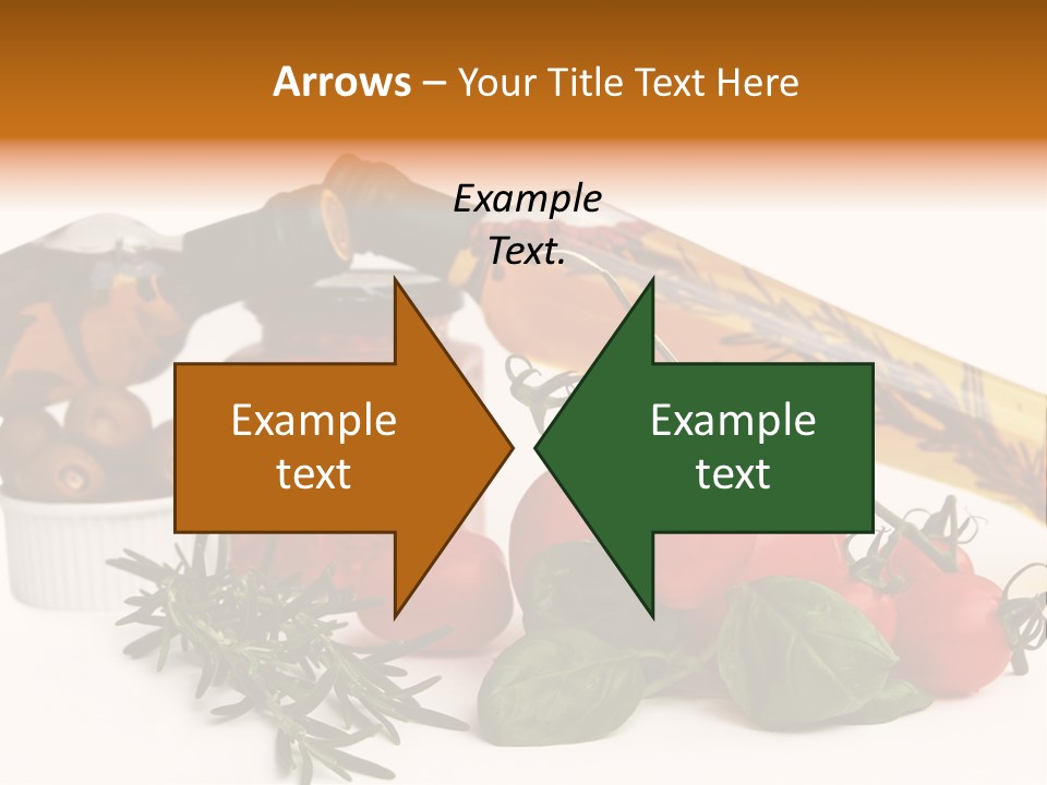 Italy Herb Ingredient PowerPoint Template