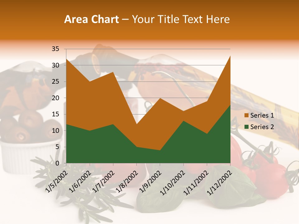 Italy Herb Ingredient PowerPoint Template