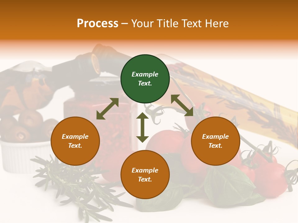 Italy Herb Ingredient PowerPoint Template