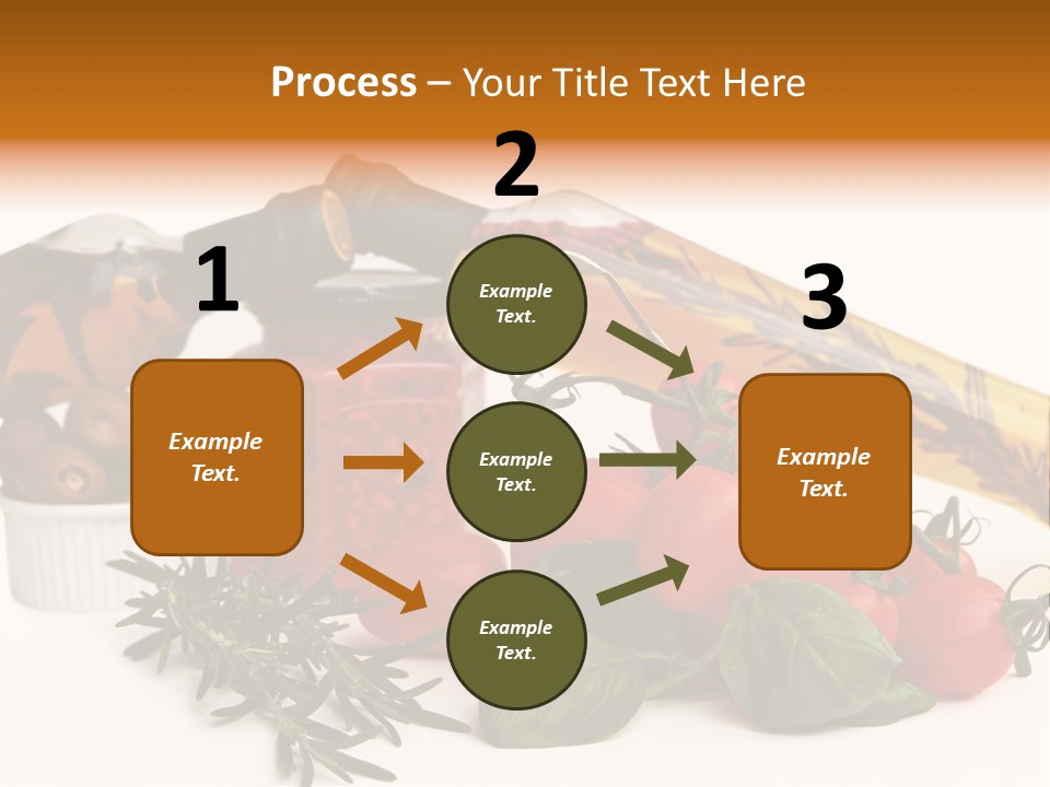 Italy Herb Ingredient PowerPoint Template