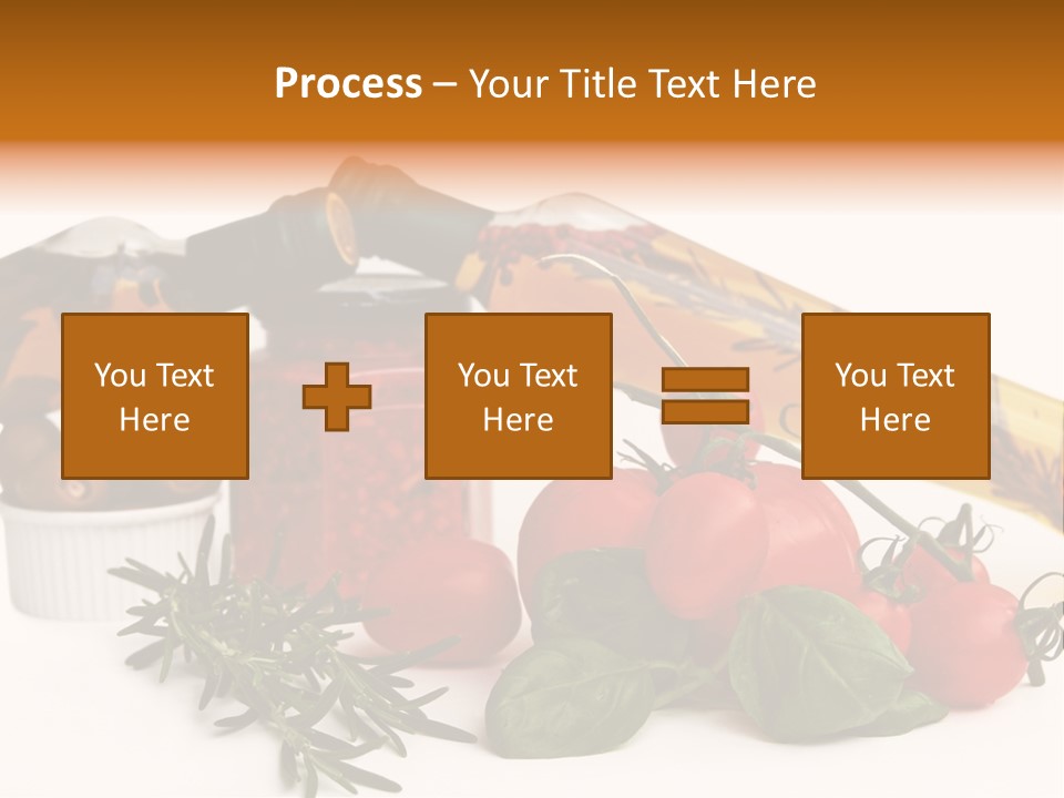 Italy Herb Ingredient PowerPoint Template