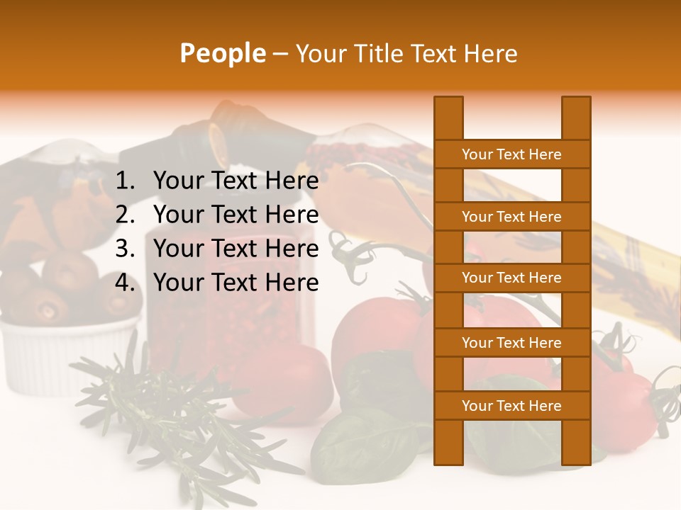Italy Herb Ingredient PowerPoint Template