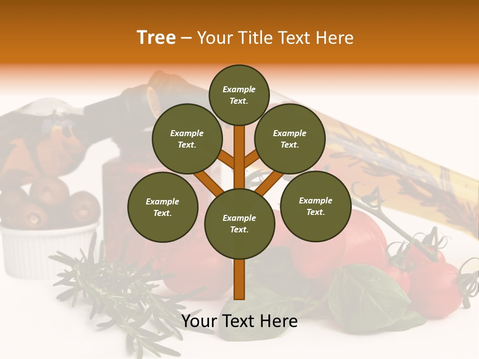 Italy Herb Ingredient PowerPoint Template