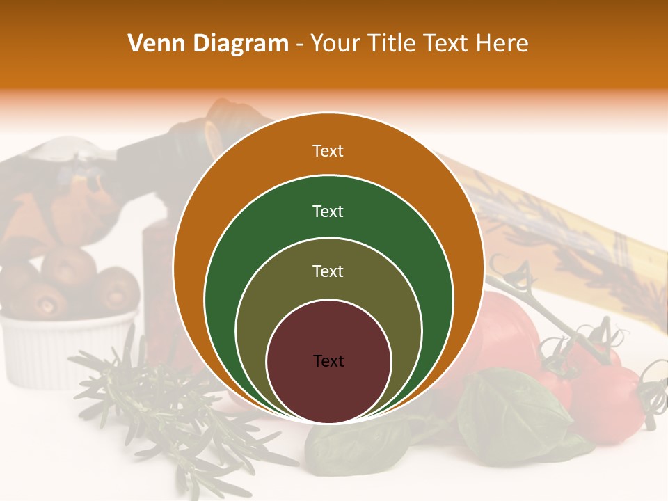 Italy Herb Ingredient PowerPoint Template