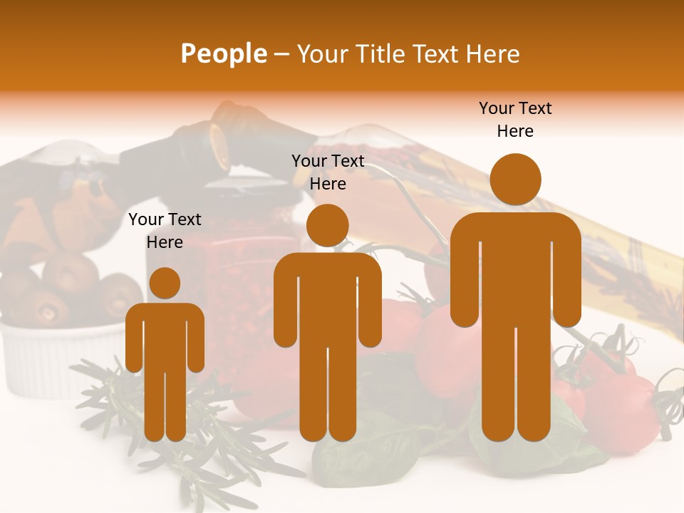 Italy Herb Ingredient PowerPoint Template