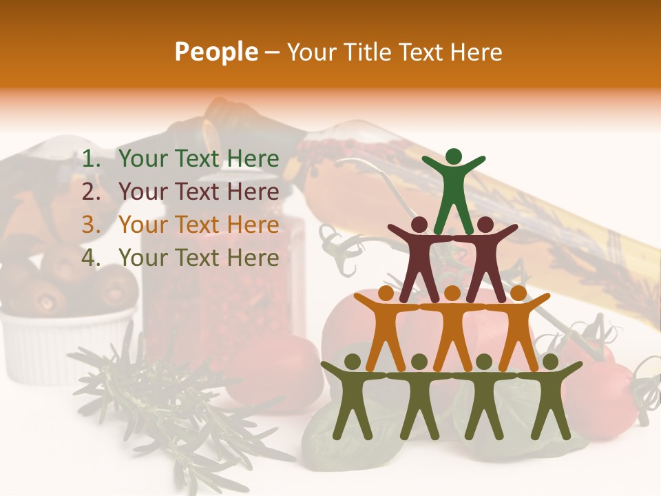 Italy Herb Ingredient PowerPoint Template