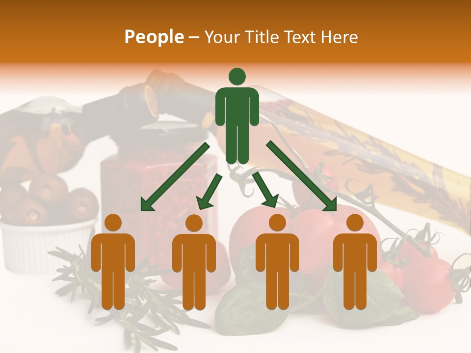 Italy Herb Ingredient PowerPoint Template