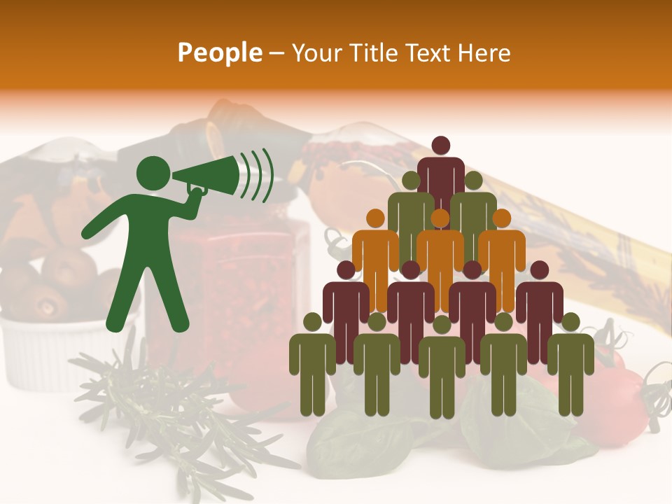 Italy Herb Ingredient PowerPoint Template
