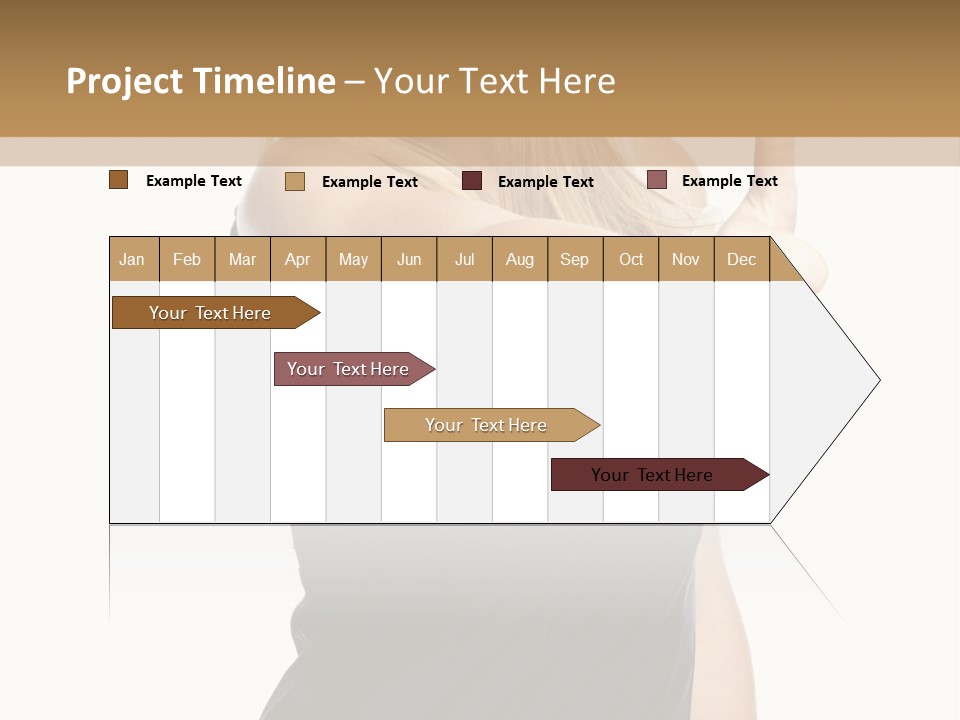 Finger Beautiful Young PowerPoint Template