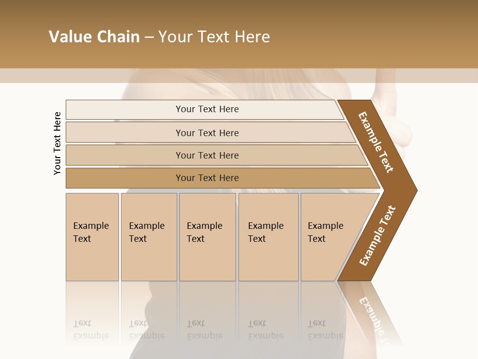 Finger Beautiful Young PowerPoint Template