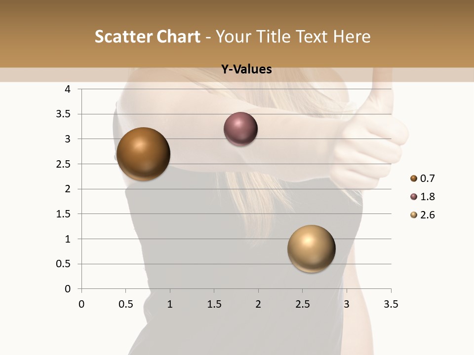 Finger Beautiful Young PowerPoint Template