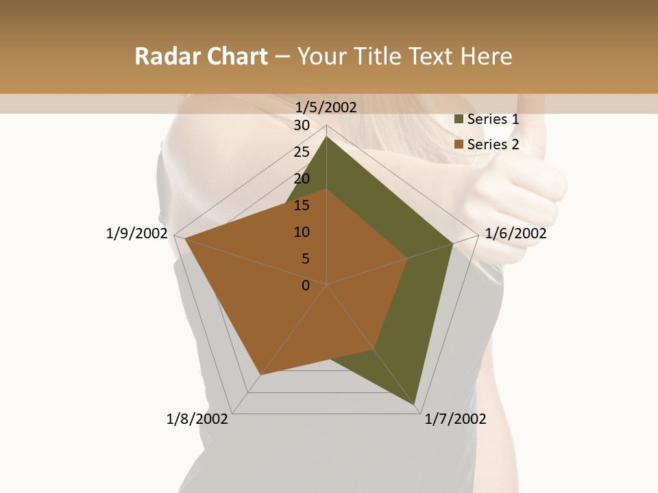 Finger Beautiful Young PowerPoint Template