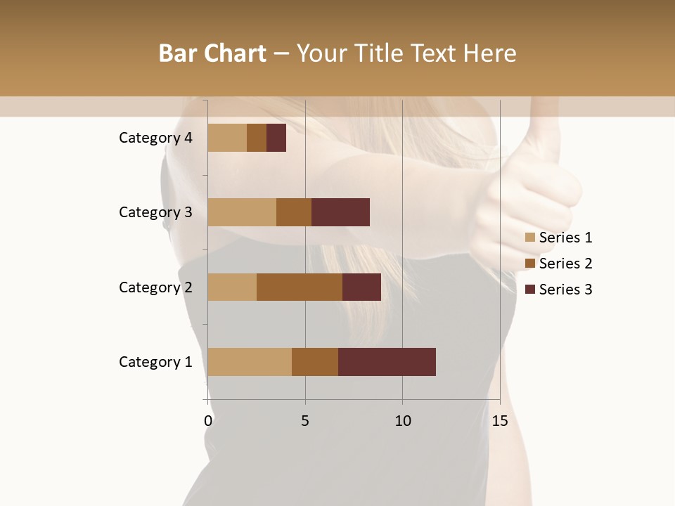 Finger Beautiful Young PowerPoint Template