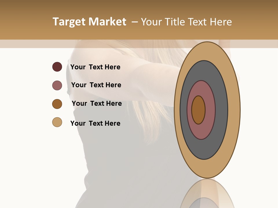 Finger Beautiful Young PowerPoint Template