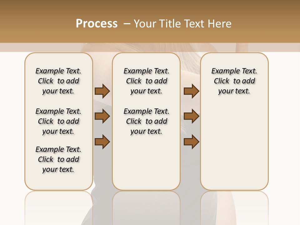 Finger Beautiful Young PowerPoint Template