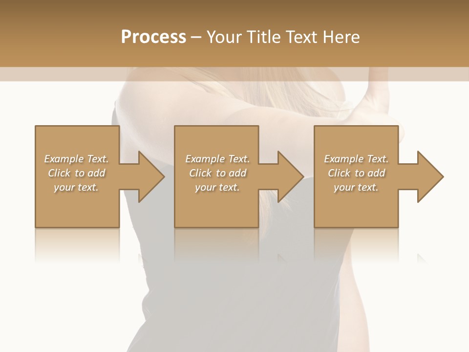 Finger Beautiful Young PowerPoint Template