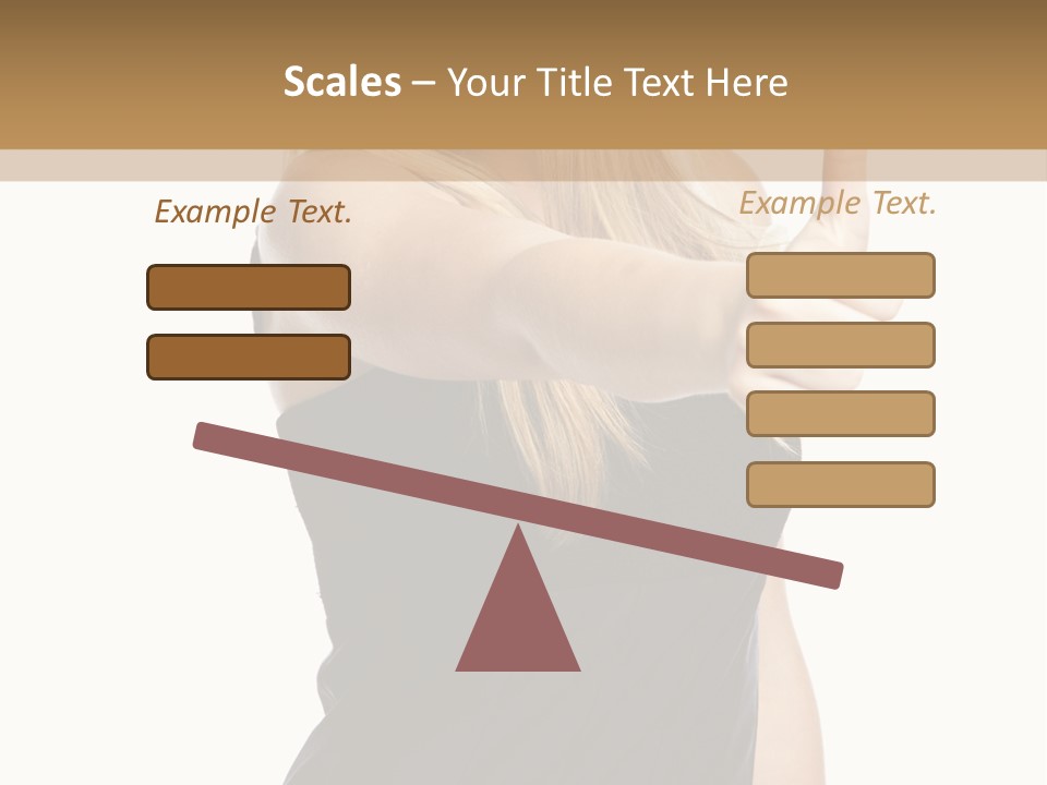 Finger Beautiful Young PowerPoint Template