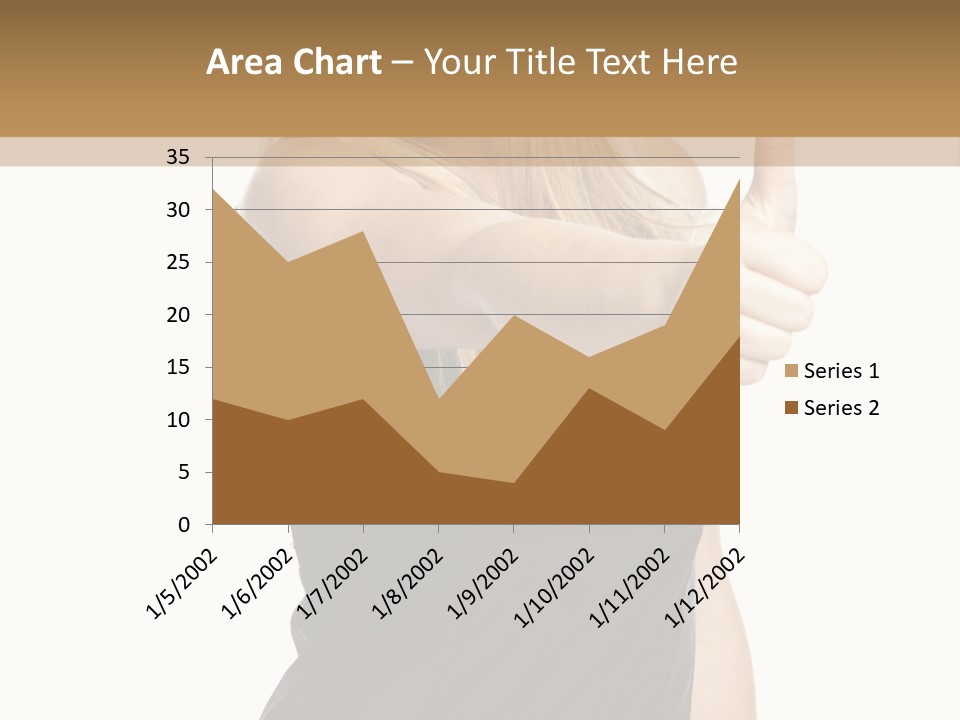 Finger Beautiful Young PowerPoint Template
