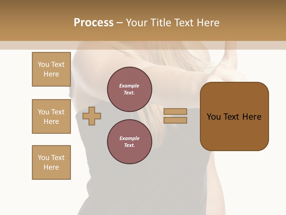 Finger Beautiful Young PowerPoint Template