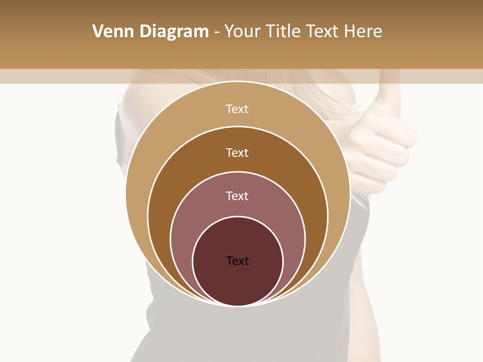 Finger Beautiful Young PowerPoint Template