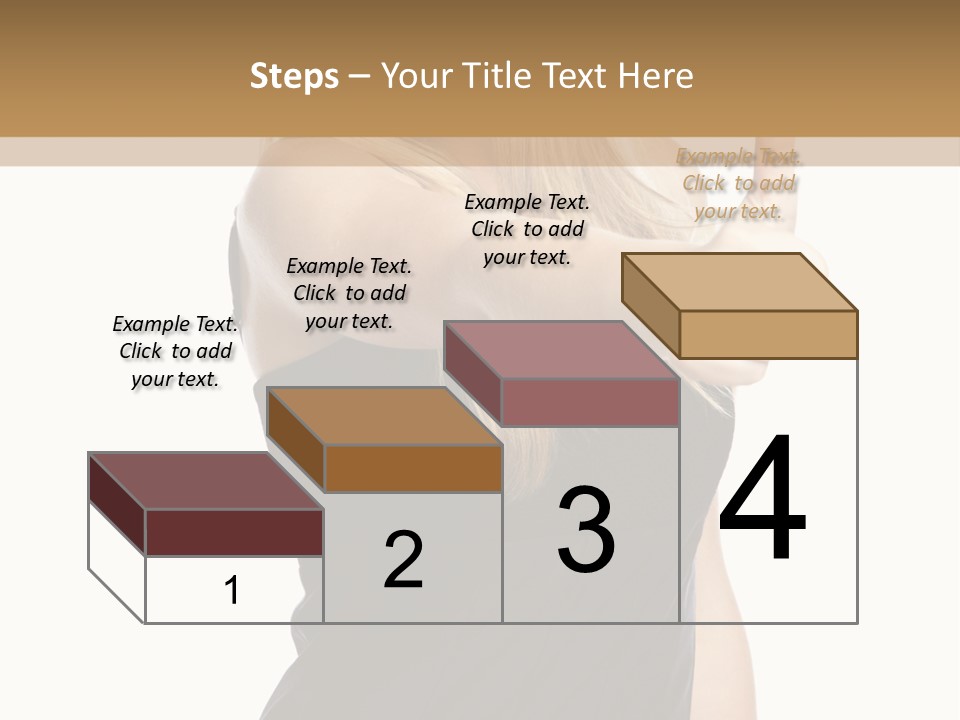 Finger Beautiful Young PowerPoint Template