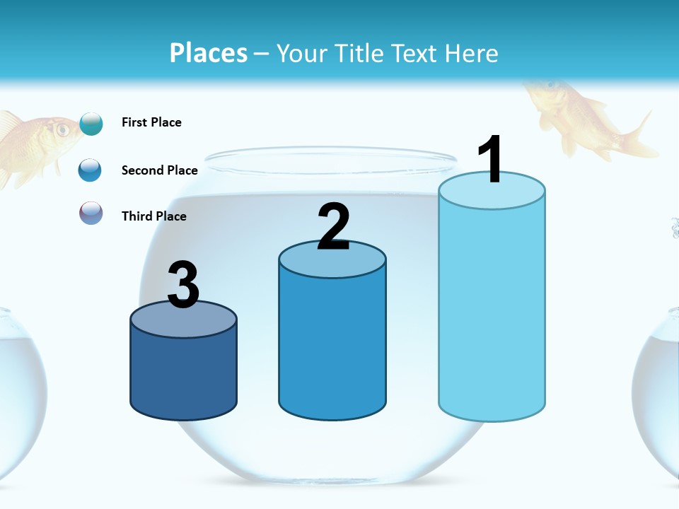 White Background Tank PowerPoint Template