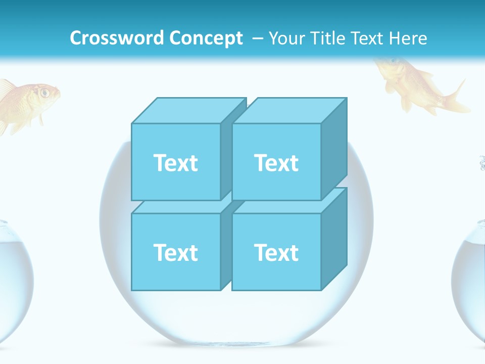 White Background Tank PowerPoint Template