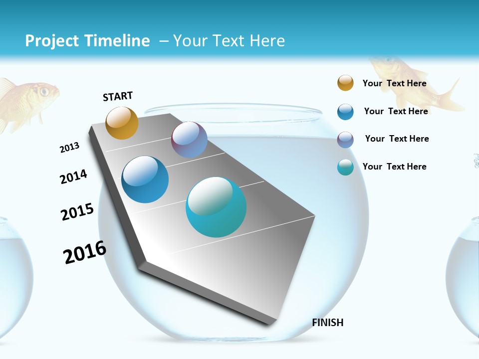 White Background Tank PowerPoint Template