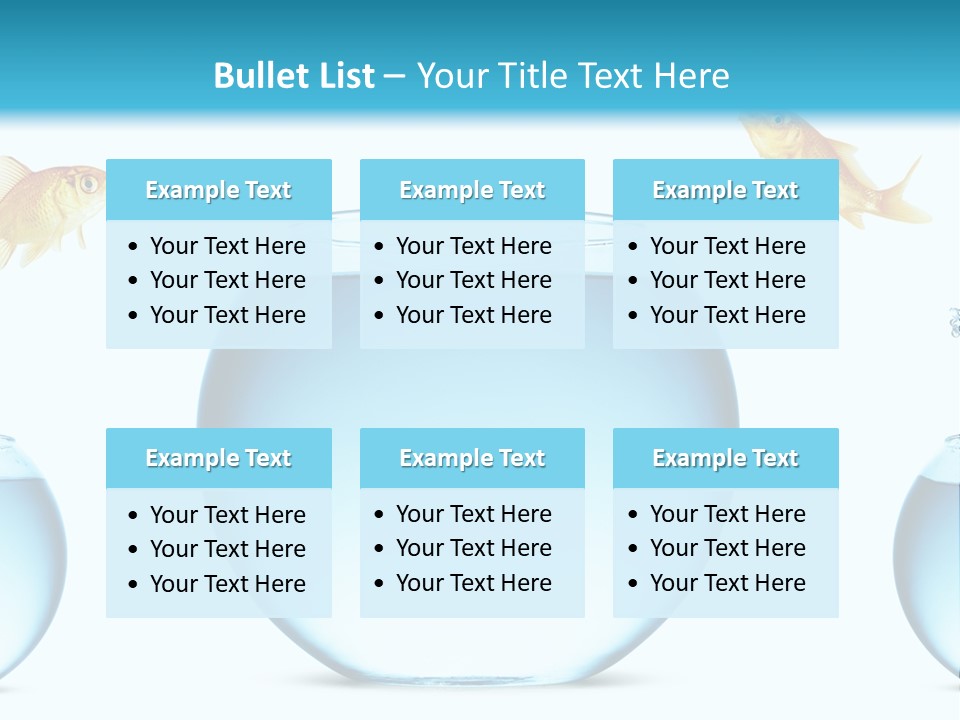 White Background Tank PowerPoint Template