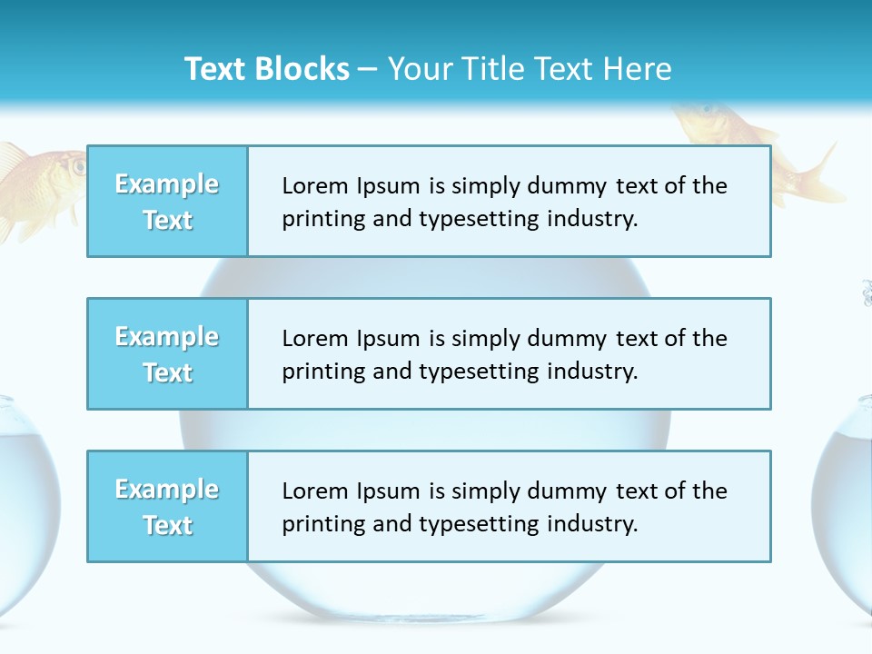 White Background Tank PowerPoint Template