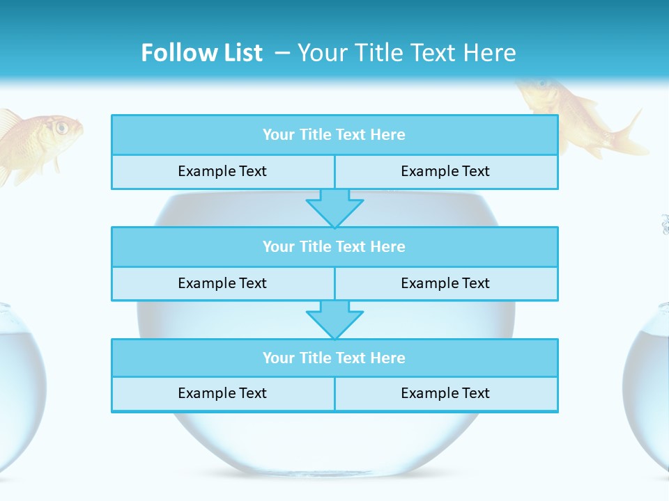 White Background Tank PowerPoint Template