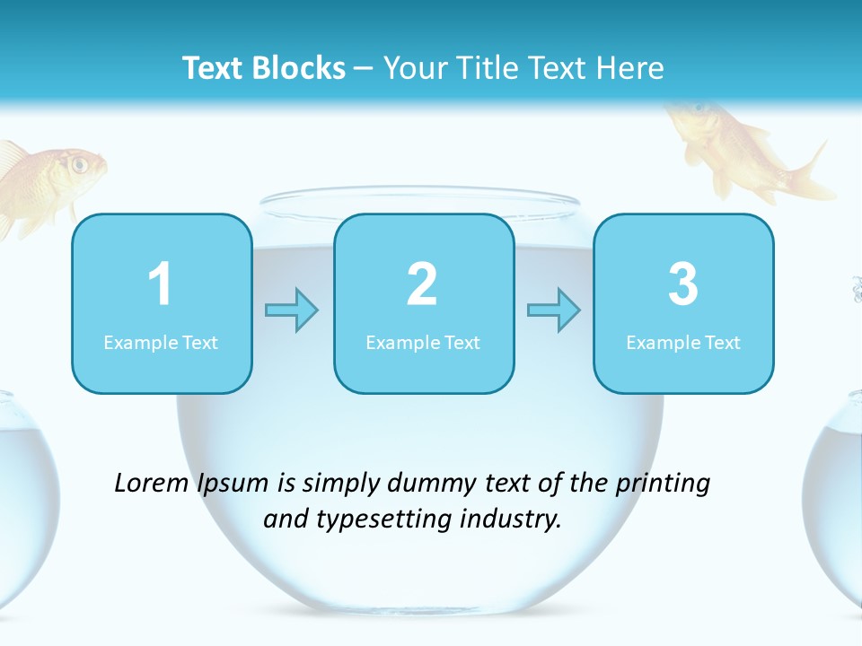 White Background Tank PowerPoint Template