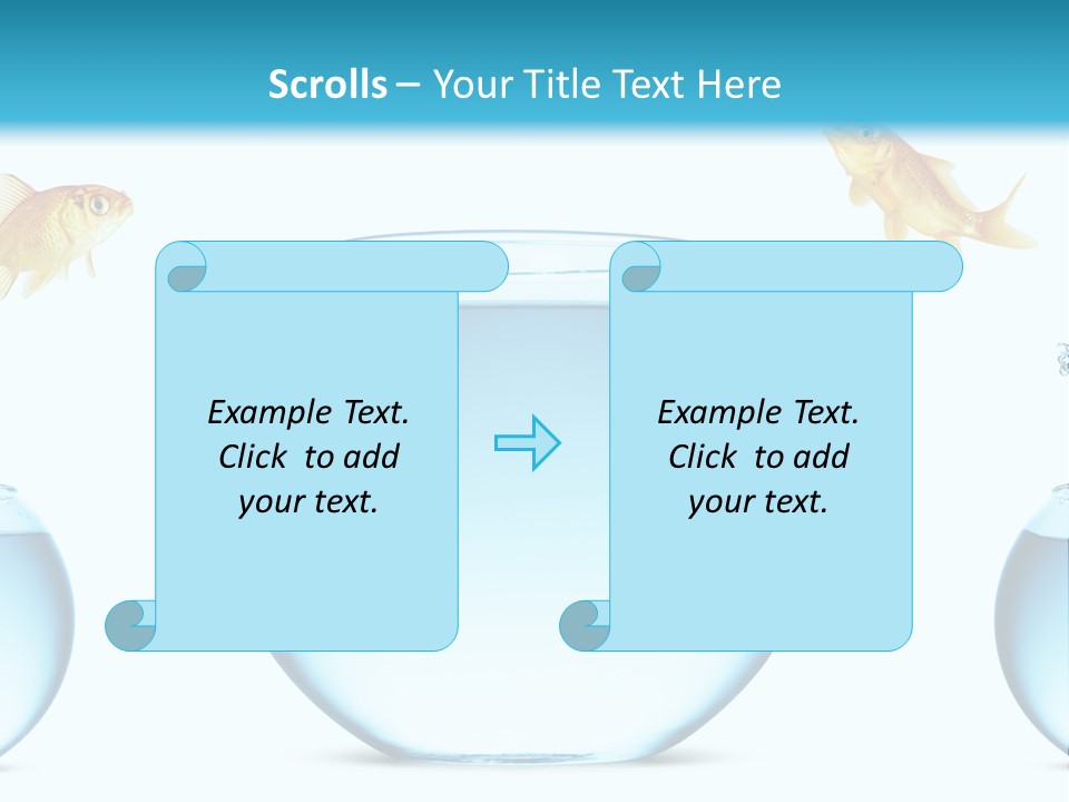 White Background Tank PowerPoint Template