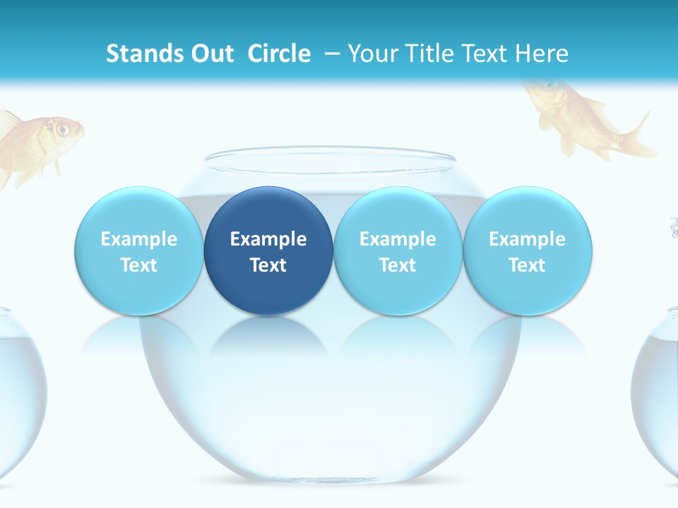 White Background Tank PowerPoint Template