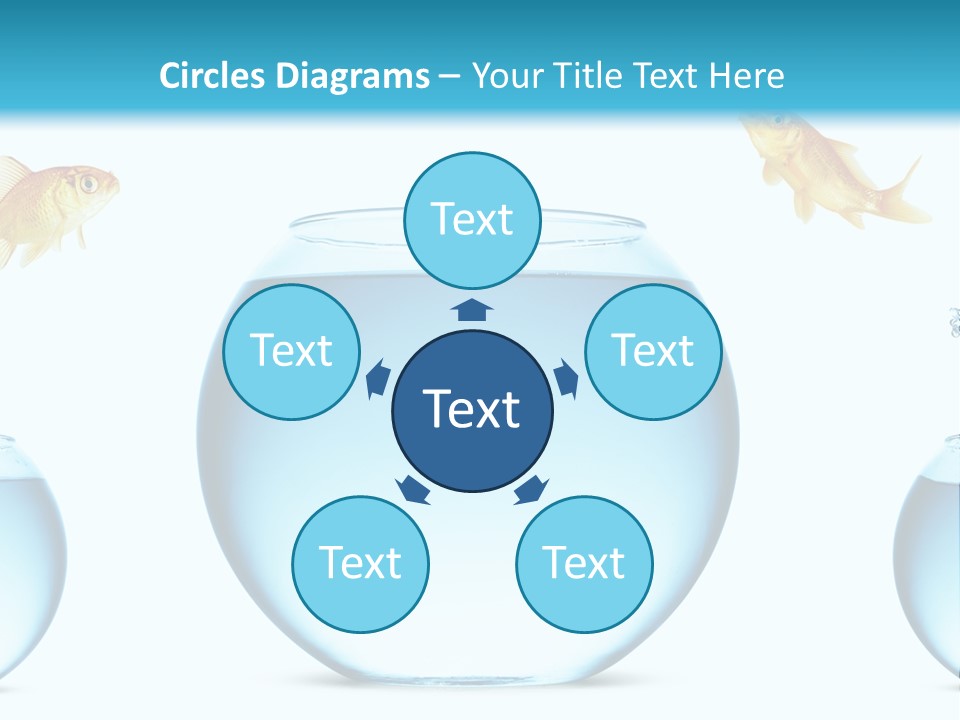 White Background Tank PowerPoint Template