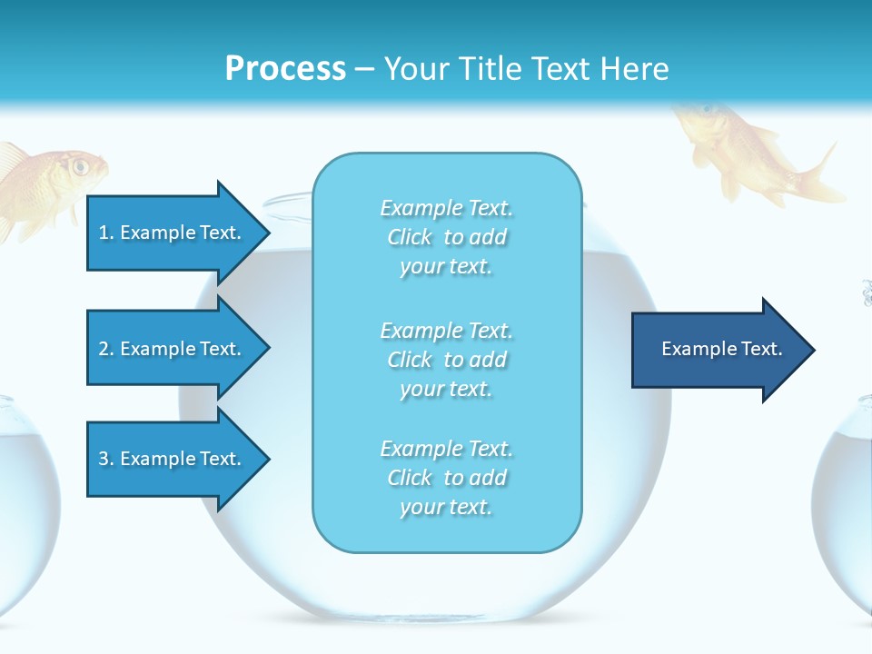 White Background Tank PowerPoint Template
