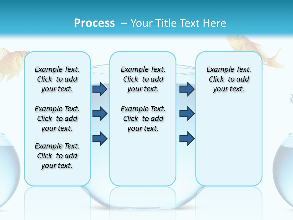 White Background Tank PowerPoint Template
