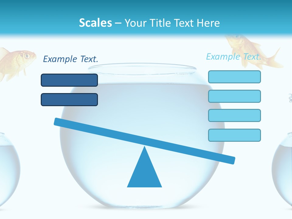 White Background Tank PowerPoint Template