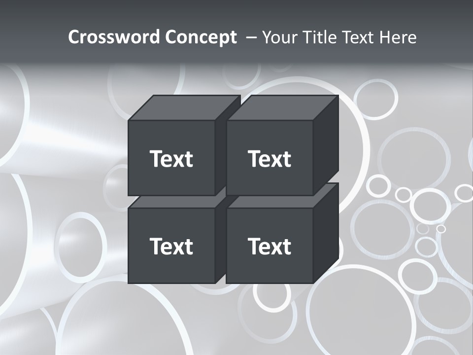 Industry Illustration Pipe PowerPoint Template